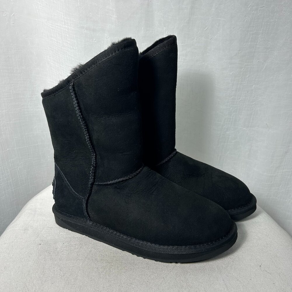 NWOT‎ AUSTRALIA LUXE Collective Shearling snow boots Women's Size 8 Black